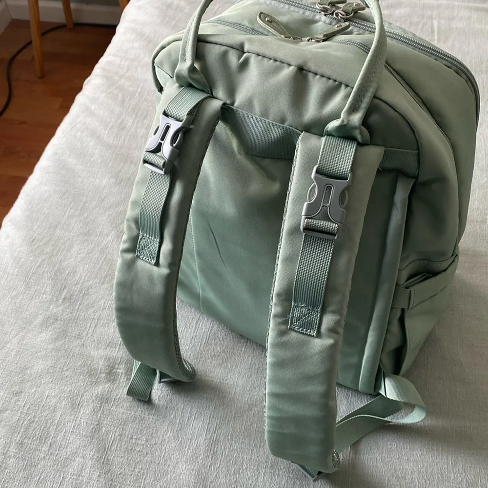 Mint Green Baby Organizer Backpack